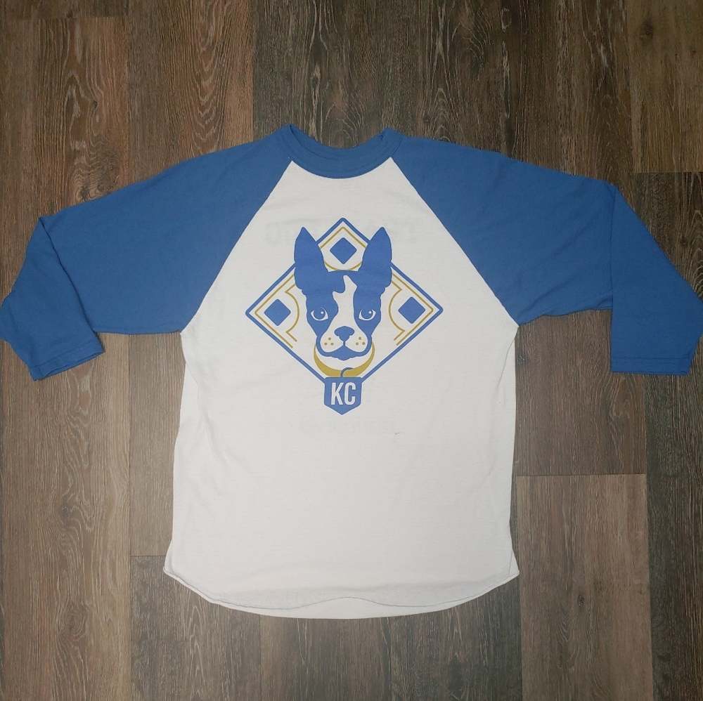 Women's KC Royals Themed SPCA Baseball Tee